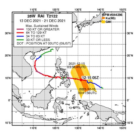 フィリピン 衛星画像|フィリピンに被害をもたらした台風Raiの衛星による降水観測 – .